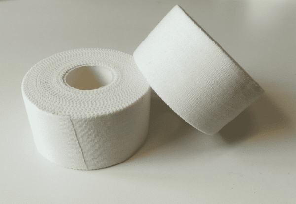 Taśma kinezjologiczna 3,8cmx10m, biała - obrazek 3
