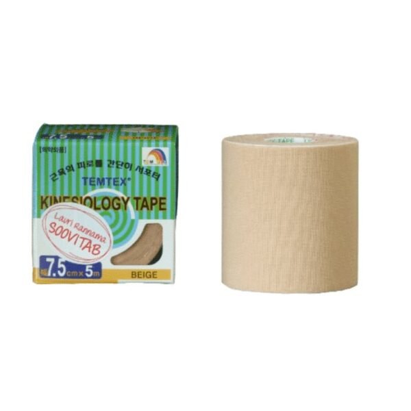 Taśma kinezjologiczna TEMTEX 7,5cm x 5m