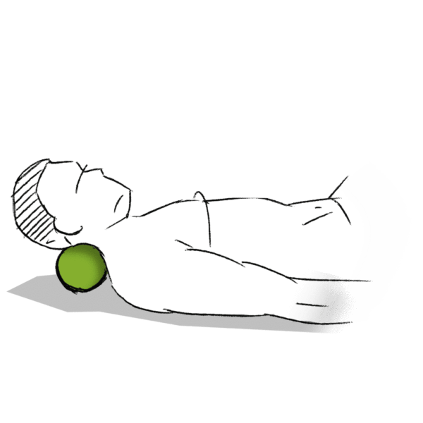 Massage ball BLACKROLL 8cm - Image 3
