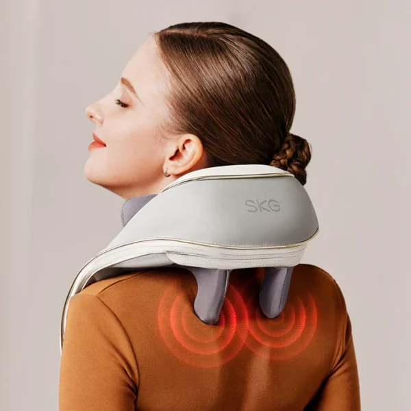 Shiatsu masažuoklis H5 Mini su šildymu – naudojimas